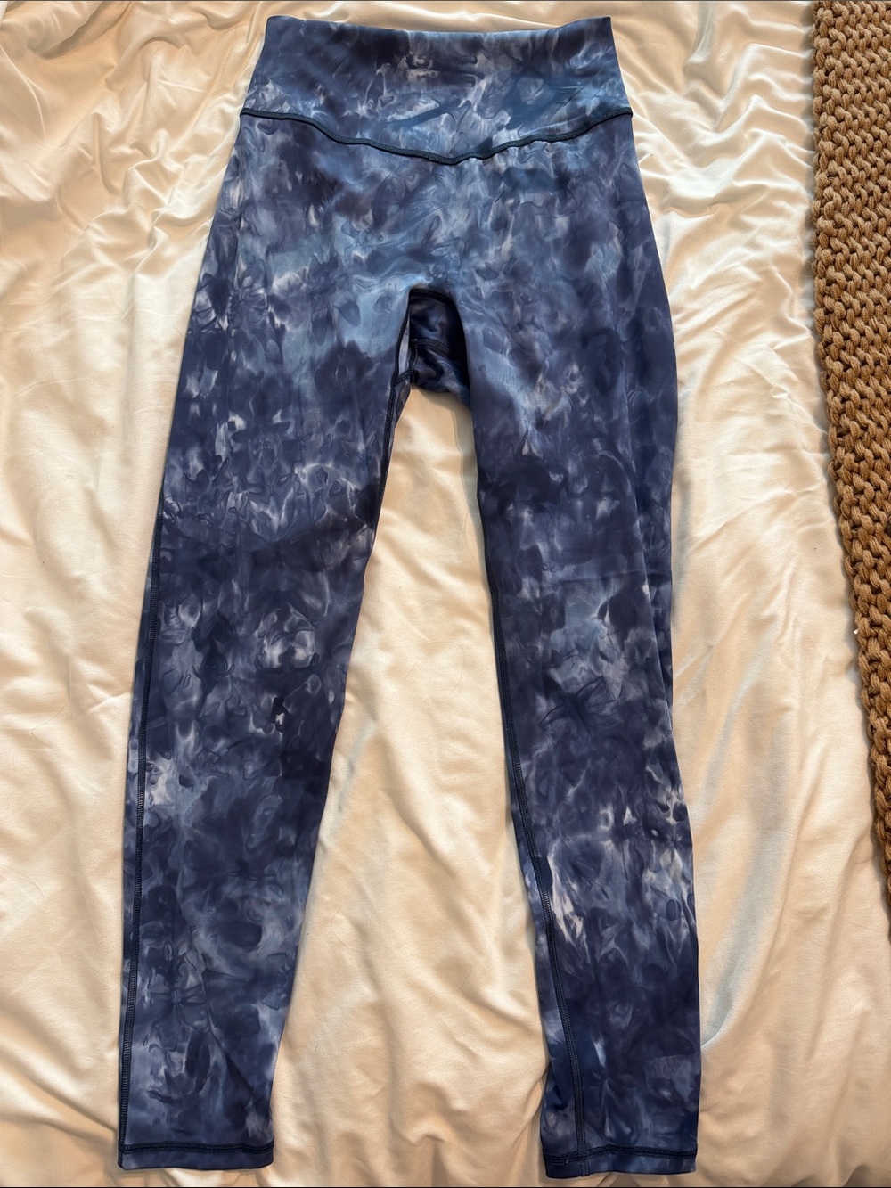 Gymshark Navy Tie-Dye Leggings
